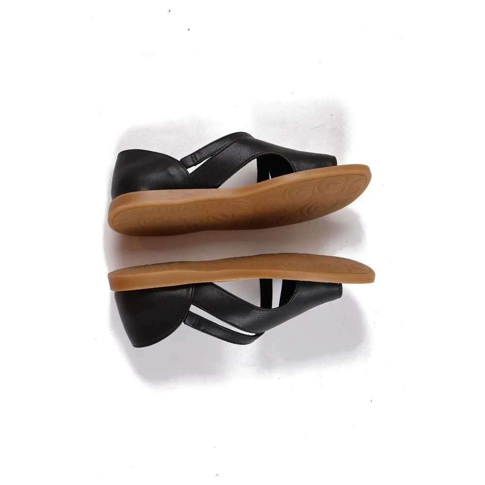 b.o.c. Sandals Melly Black Solid 6 NEW